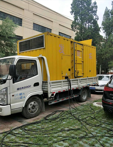 虎林发电车出租-柴油发电机组排烟系统设计要求及其考虑因素