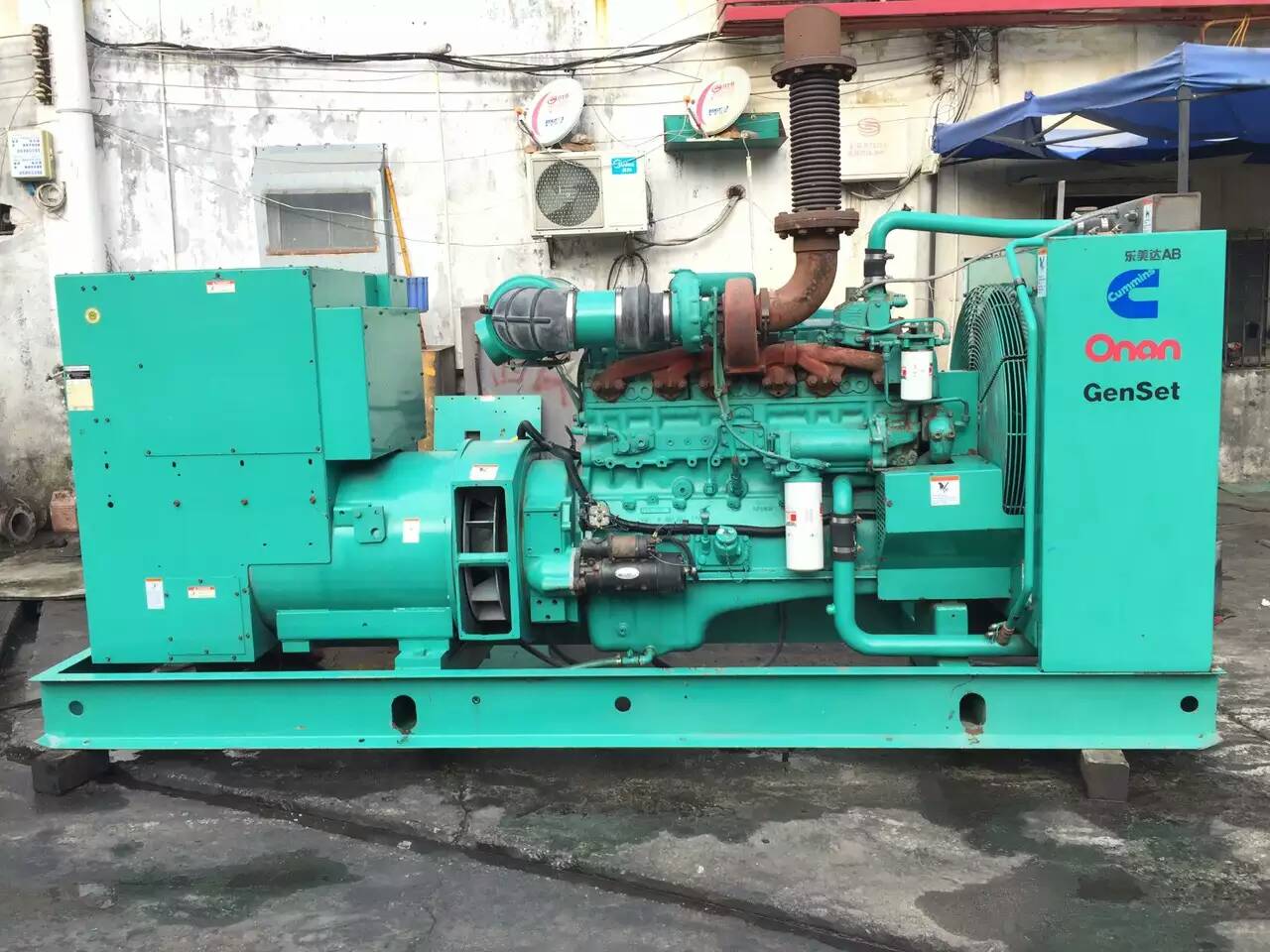 虎林租赁发电机-柴油发电机不正常冒烟的原因