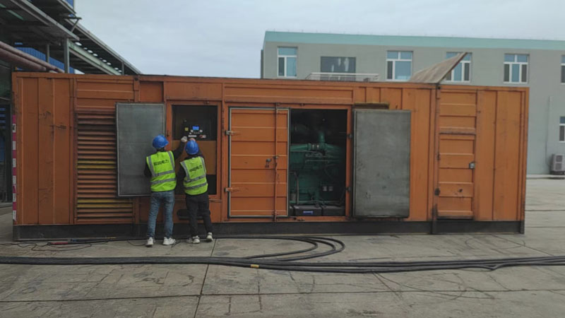 虎林如何检查柴油发电机组的机油油位？